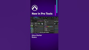 Marker and Memory Locations enhancements in  Pro Tools — More Marker Rulers ▶️ youtu.be/_qWD3elGVHA