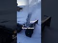 GPS snow blower