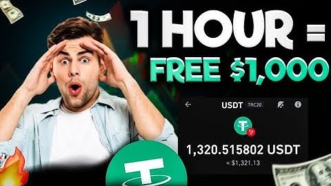 Mine Free $1000 USDT Per Hour💰 Tap Tether Bot on Telegram