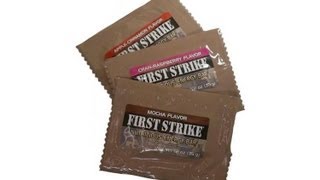 Review: MRE First Strike Mini Bars - YouTube