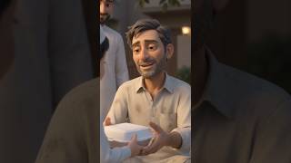 Don’t Waste Food 🤍 | Islamic Moral Story | #islam #story #food #shorts