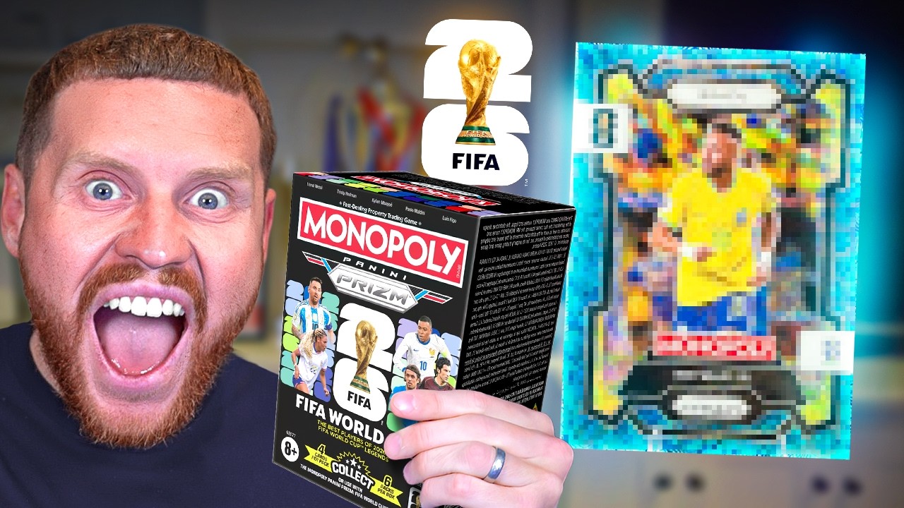 I Opened Panini Monopoly Prizm World Cup Cards! - YouTube