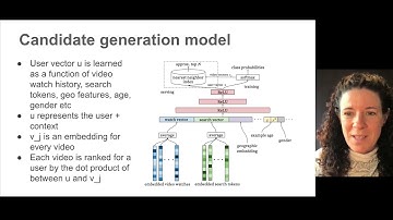 Lecture 2 Part C YouTube recommendation algorithm