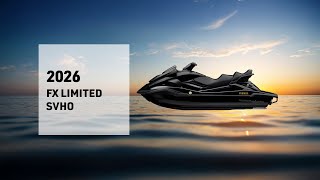 2026 Yamaha FX Limited SVHO WaveRunner Features