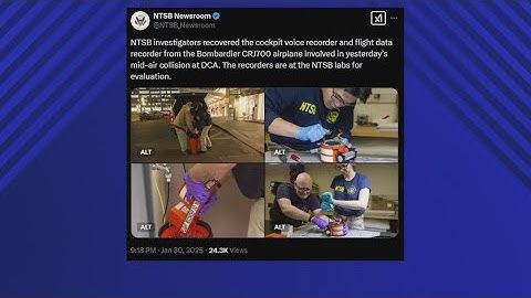 NTSB analyzes black boxes of plane, helicopter after mid-air collision