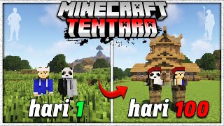 100 Hari Di Minecraft Tapi Kita Jadi TENTARA! ★ Part 1