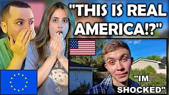 European Girl Reacts to First Impressions of America as a Russian