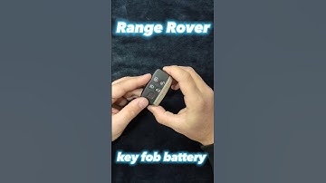 range rover key fob battery replacement