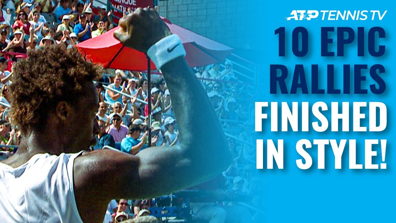 10 Times Epic Tennis Rallies Were Finished IN STYLE 🤯