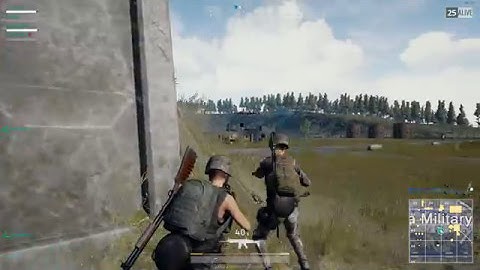 PUBG No Rendered walls