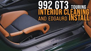 992 GT3 Touring: Interior Cleaning & EdGuard Install | Does A NEW Car Need Interior Cleaning?