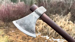 H&B Forge Camp Hawk 15.5" Quick View by www.bushcraftcanada.com