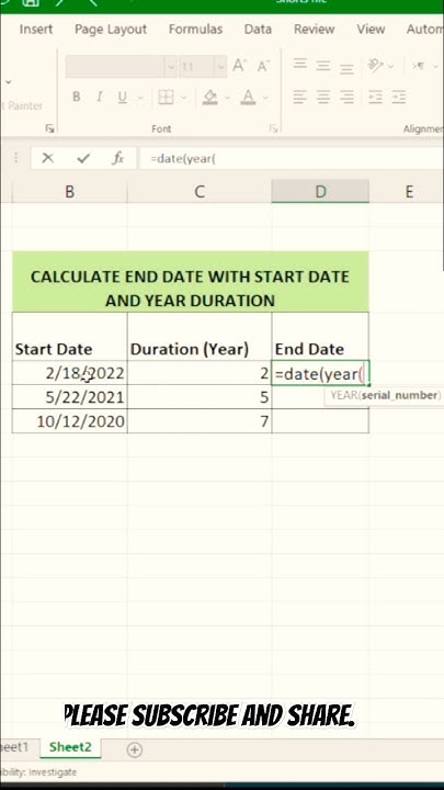 How To Calculate Your Project End Date In Excel Using The Duration In how-to-calculate-your-project-end-date-in-excel-using-the-duration-in