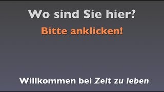 Willkommen bei Zeit zu leben