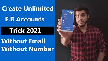 How to Create Unlimited Facebook Accounts Without Email or Phone Number