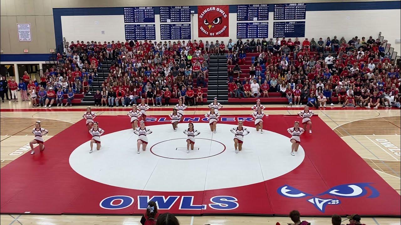 Pep rally 2021 Slinger High School YouTube