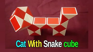 How to Make Cat With Snake Cube | Rubik