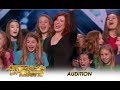 Voices of hope childrens choir amazing audition  americas got talent 2018