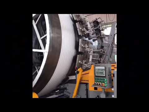 Chemical Tank HDPE/PP spiral winding pipe machinery