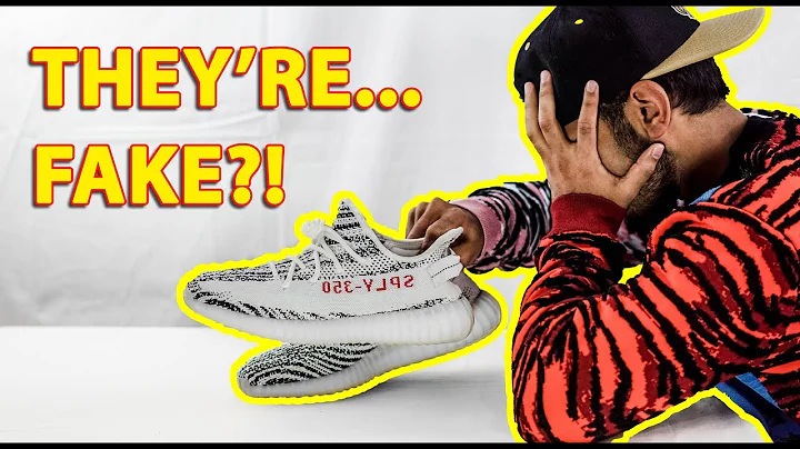 MY YEEZY ZEBRA V2S ARE FAKE?! (REAL VS FAKE COMPARISON AND REVIEW)