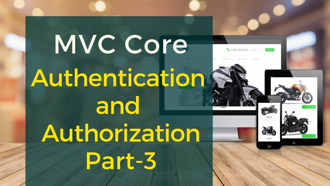 Authentication and Authorization - Part 3 - YouTube