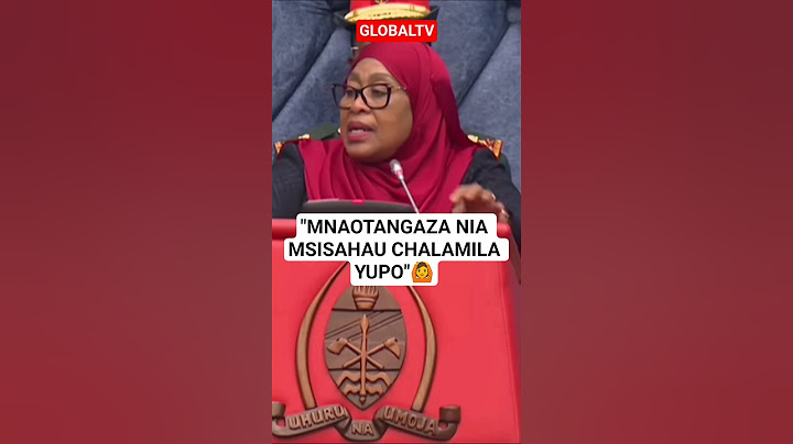 😳RAIS SAMIA - "MNAOTANGAZA NIA MSISAHAU CHALAMILA YUPO"🙆😂🔥 #breaking #globaltv #raissamia #bungeni