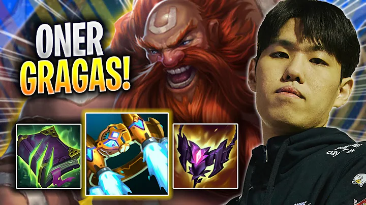 ONER IS A GOD WITH GRAGAS! - T1 Oner Plays Gragas JUNGLE vs Nidalee! | Season 2023