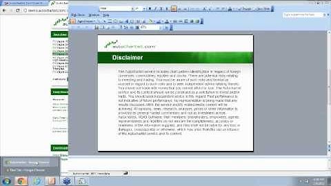 Trade Forex with Autochartist