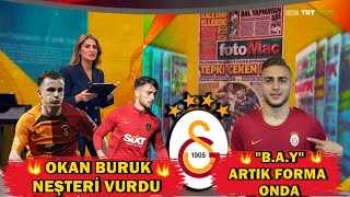 Okan Buruk Neşteri Vurdu Barış Alper Yılmaz Sahneye L Galatasaray