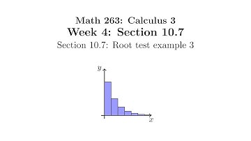 Math 263: Root Test, example 3, and a brief review of some useful limits