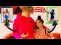 BOYFRIEND Reacts To My Halloween Costumes!