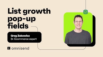 How to build an email list using email pop-up fields