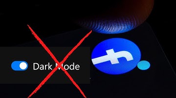 Dark mode gone on Facebook without an explanation