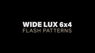 Feniex Single-Color Wide Lux 6x4 Flash Patterns Feniex Single-Color Wide Lux 6x4 Flash Patterns