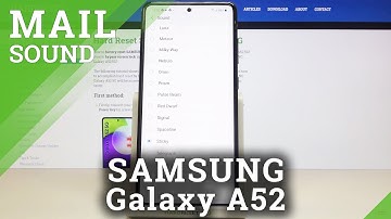 How to Change Voicemail Notification Sound in SAMSUNG Galaxy A52 – Personalize Notification Settings