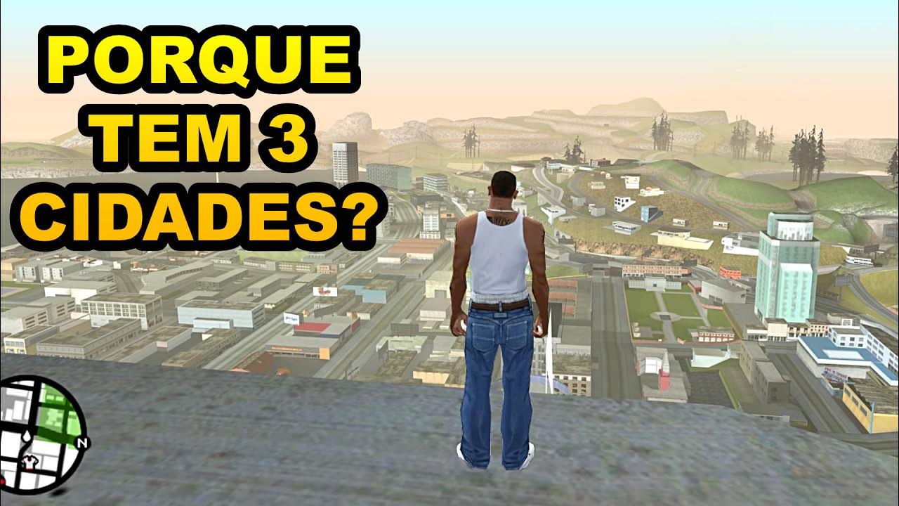 14 anos de GTA San Andreas, o primeiro GTA a ter 3 cidades num