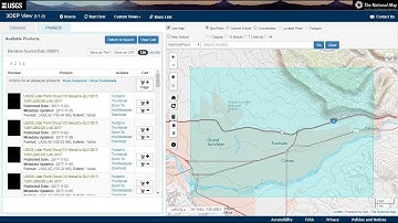 How to download data from the National Map with Lidar Focus