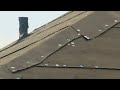 Roofers work on wrong house