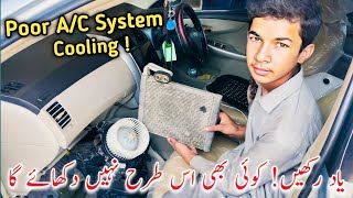 How To Clean Car AC Evaporator (Cooling Coil) without Dashboard Open| How to Improve Car AC Cooling