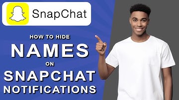 How to hide names on snapchat notifications (2024)