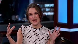 Jimmy Kimmel Live: 11/10/14 - Keira Knightley Promotes "The Imitation Game" on Jimmy Kimmel Live.