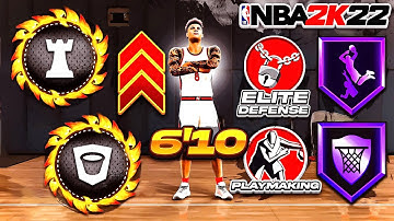 THIS Is The #1 CENTER BUILD IN NBA 2K22 NEXT GEN... 6’10 WITH DRIVING AND STANDING CONTACT DUNKS