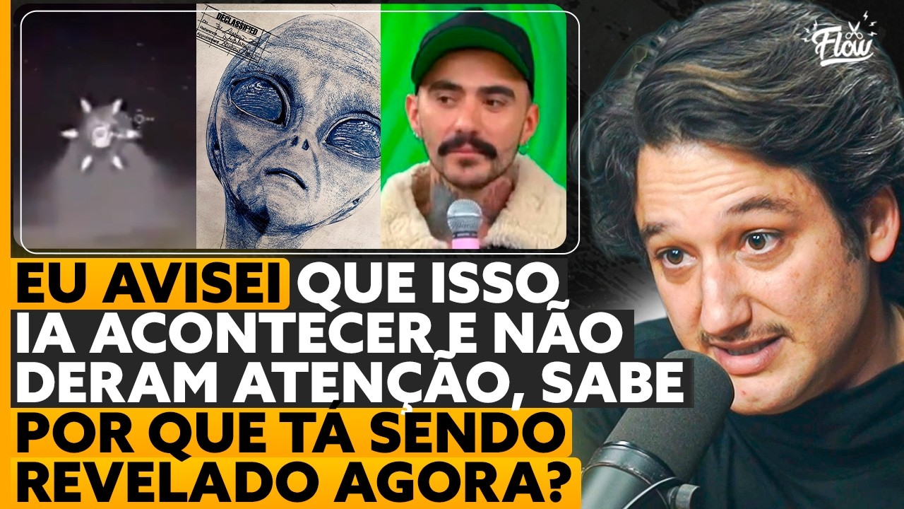 MAYK LEÃO, arquivos de ALIENS e a FITA de Varginha: BRUNO BOCK QUEBRA O SILÊNCIO no FLOW