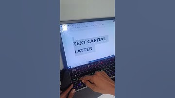 text Capital Latter #typingskills #computer #computerzone #keyboardshortcuts #windows #computere