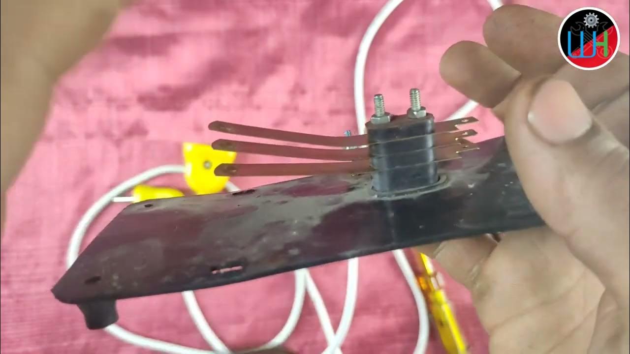 Sewing machine foot pedal full detail video // All work in one video