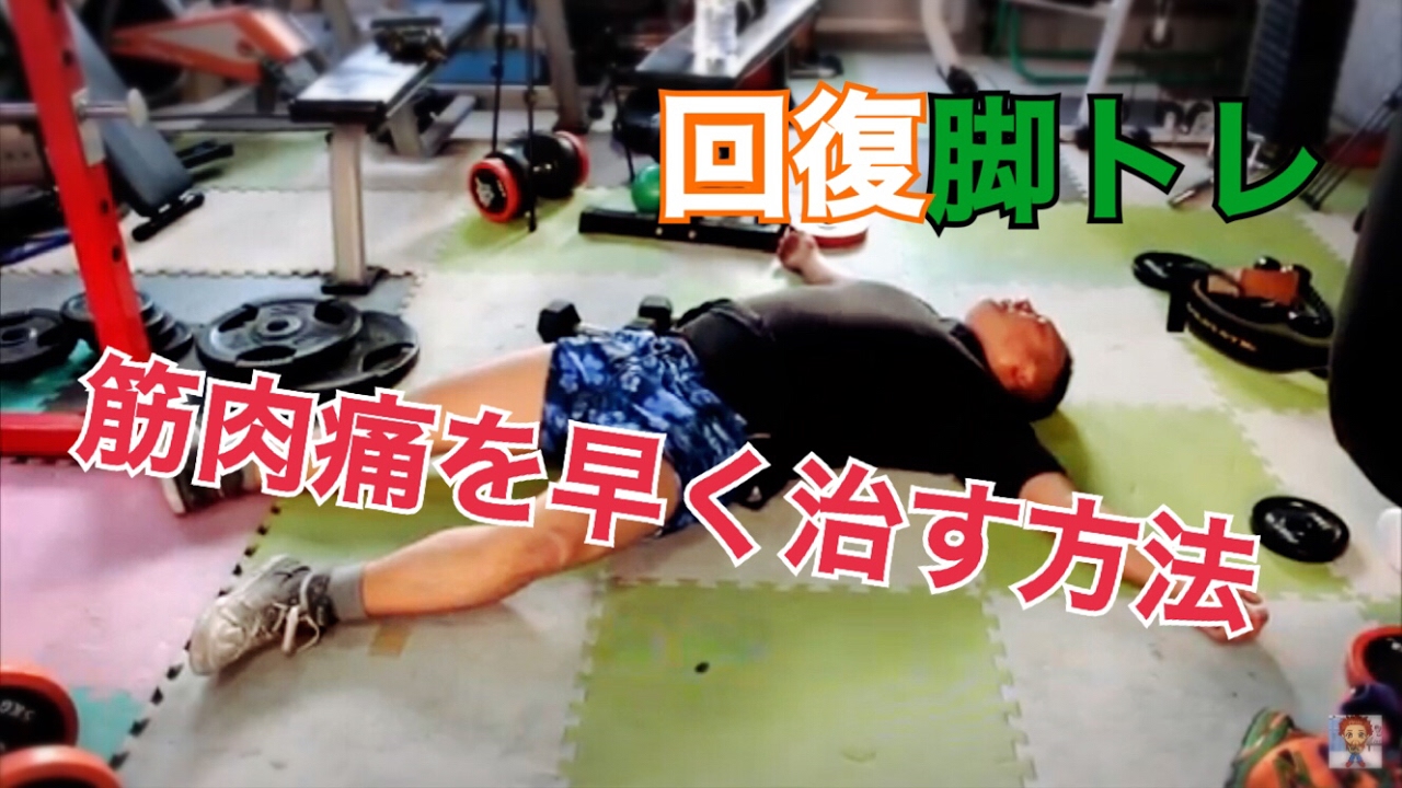 【脚トレ】筋肉痛からの回復トレーニング YouTube 【脚トレ】筋肉痛からの回復トレーニング YouTube