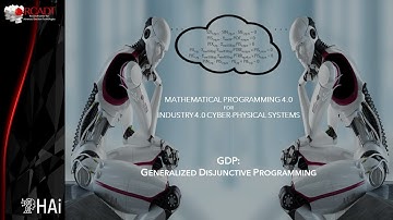 RCADT - GDP: Generalized Disjunctive Programming