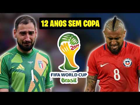 Video 4 Seleções que JOGARAM A COPA pela ÚLTIMA VEZ em 2014 no Brasil