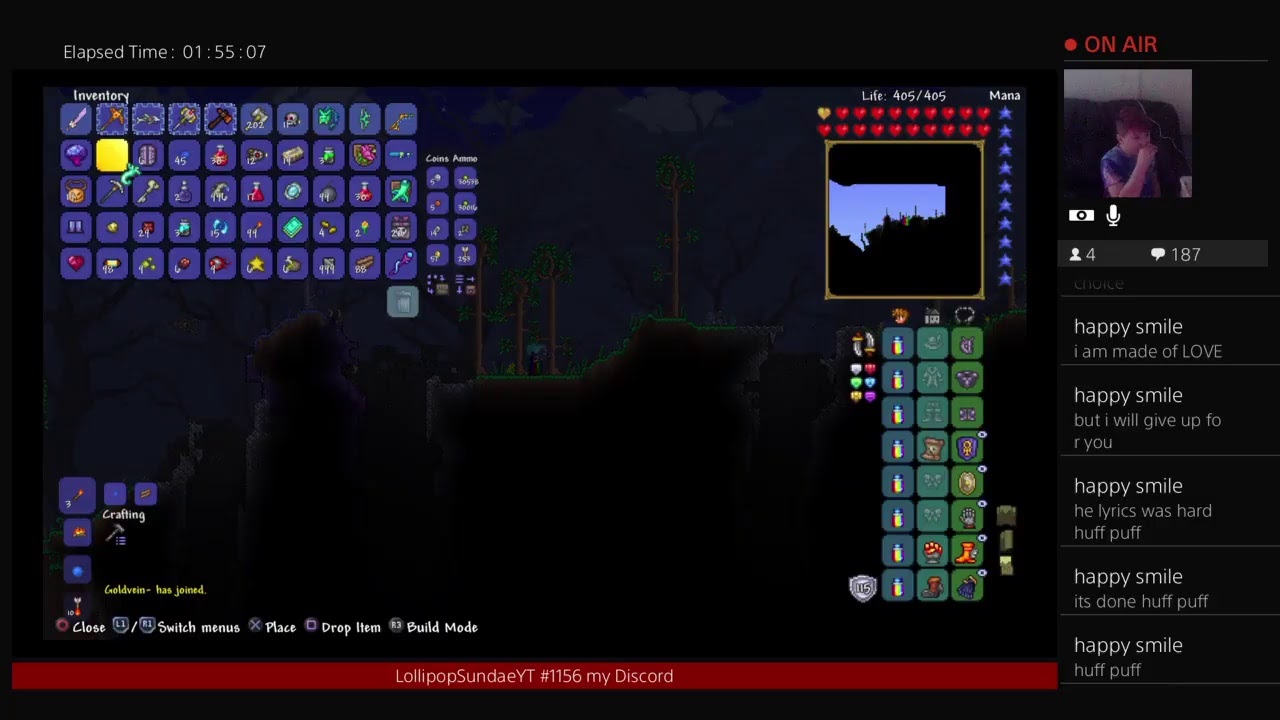Terraria Progress! Come and chat ! YouTube