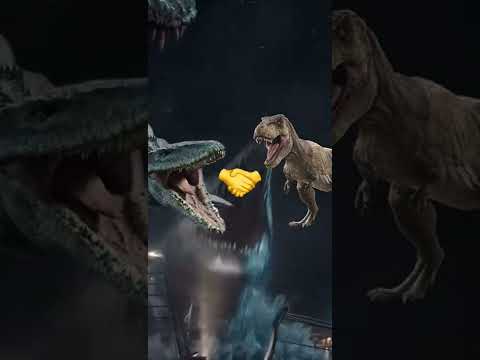 Dinosaurs that support rexy vs giganotosaurus